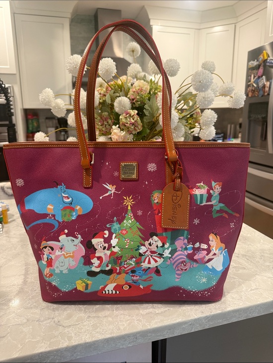 Dooney & Bourke Handbags - Dooney and Bourke Disney parks classic Christmas tote